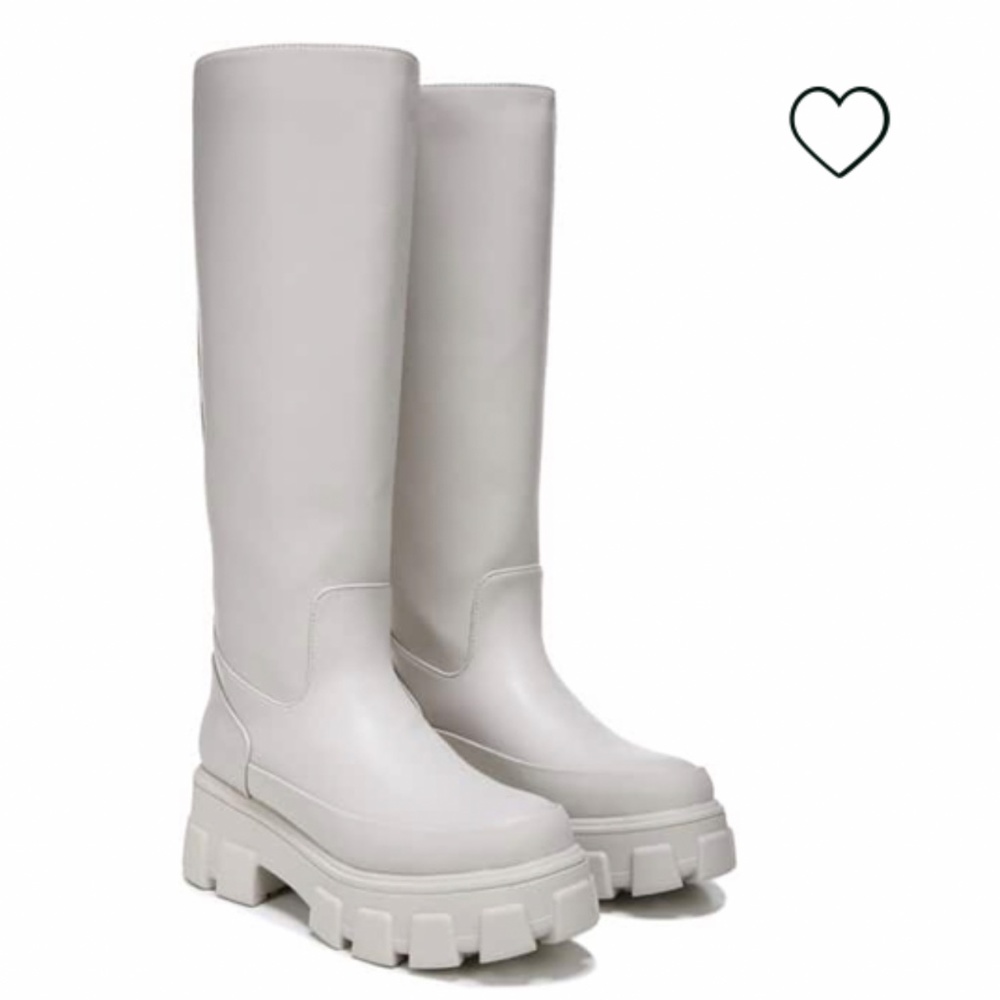 NEW in box! CIRCUS by Sam Edelman Light Grey Dollie Tall Boot Sz. 9